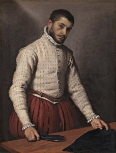 Giovanni Battista Moroni's tailor at work, c1570